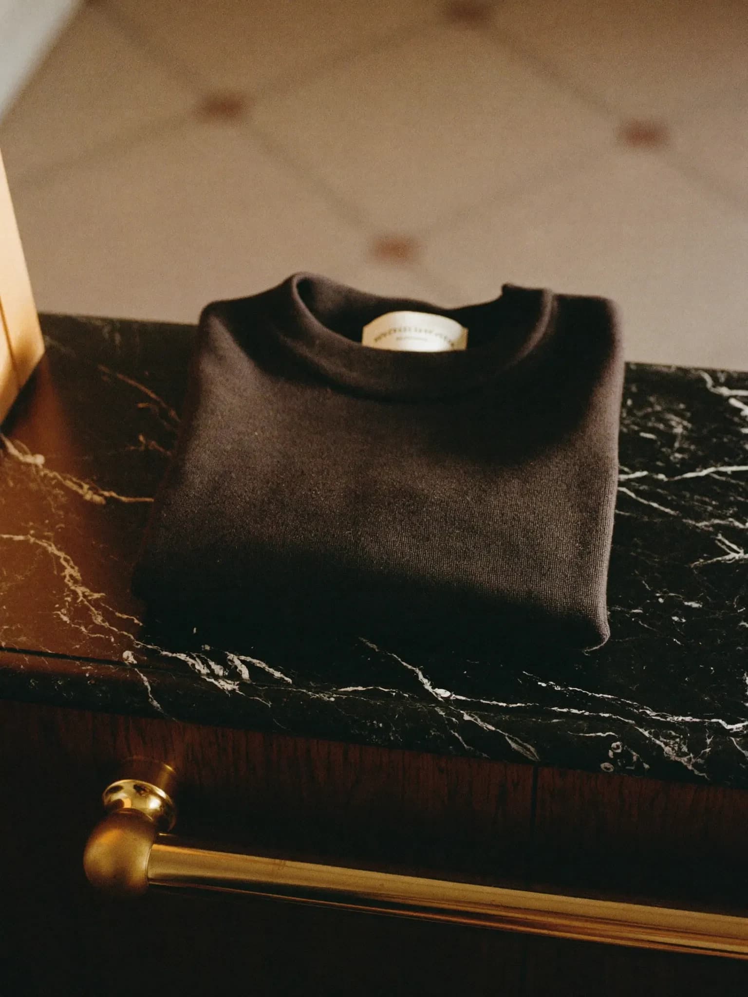 Merino roll-neck