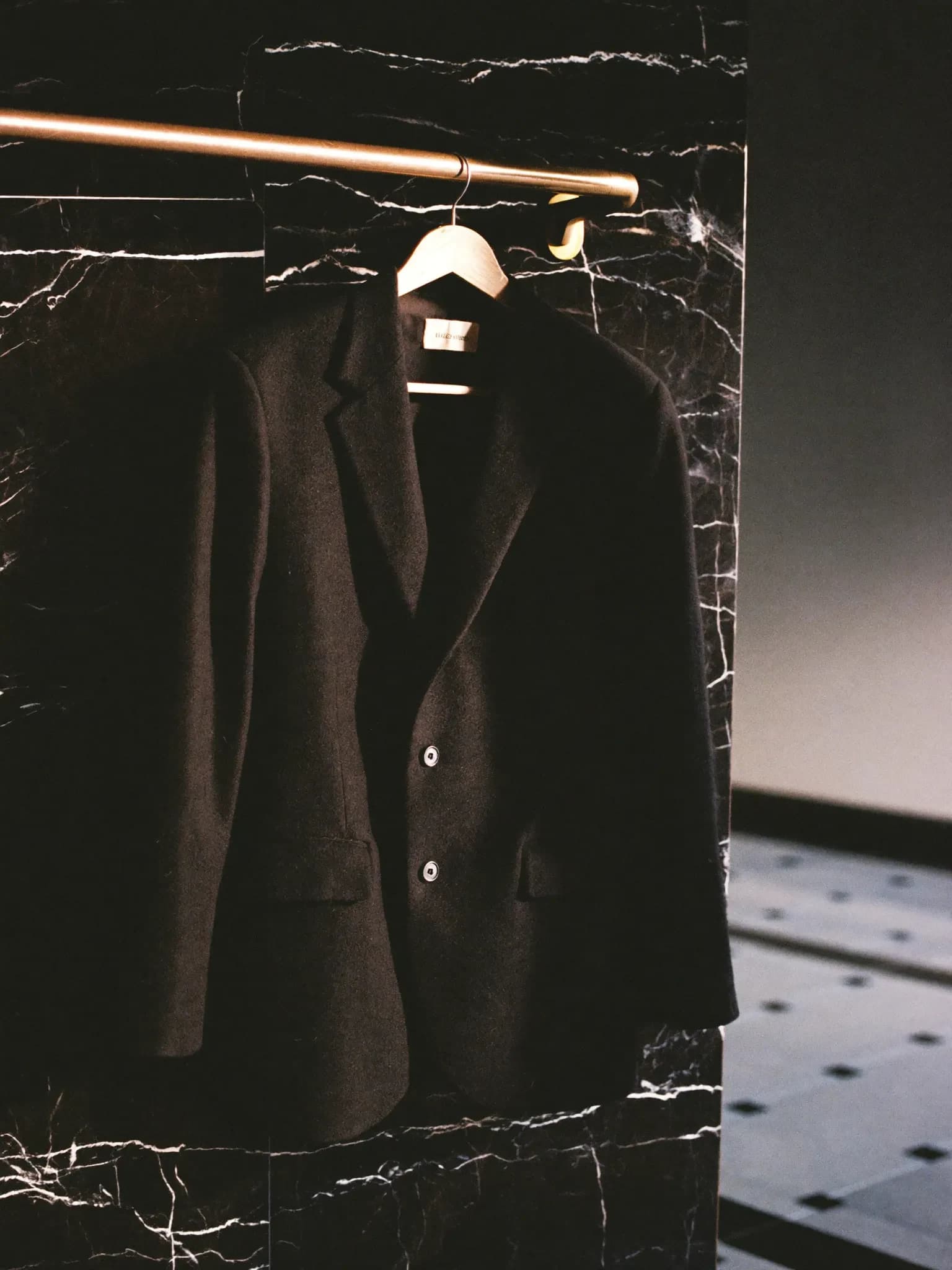Wool tailored blazer